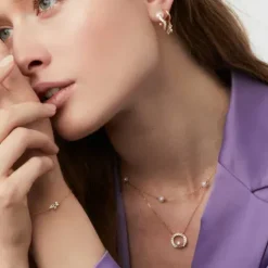 Sif Jakobs Armbänder-Adria Tre Armband - SJ-B12272-PCZ-YG