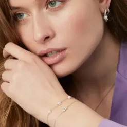 Sif Jakobs Armbänder-Adria Tre Armband - SJ-B12272-PCZ