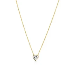 Sif Jakobs (Kette mit) Herz-Amorino Halskette - SJ-N2492-CZ-YG