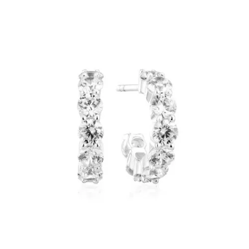 Sif Jakobs Ohrringe-Belluno Parvus Creolen - SJ-E42114-CZ-SS