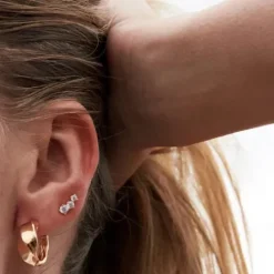 Sif Jakobs Ohrringe-Belluno Piccolo Ohrringe - SJ-E42107-CZ-SG