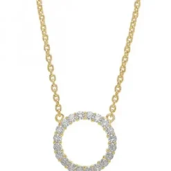 Sif Jakobs Halsketten-Biella Grande Halskette - SJ-C338(1)-CZ(YG)