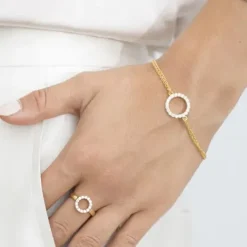 Sif Jakobs Ringe-Biella Piccolo Ring - SJ-R337-CZ(YG)