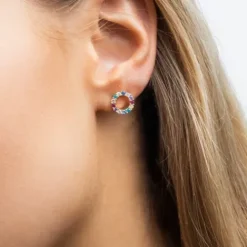 Sif Jakobs Ohrringe-Biella Uno Piccolo Ohrstecker - SJ-E337-XCZ(YG)