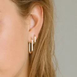 Sif Jakobs Ohrringe-Capizzi Piccolo Ohrringe - SJ-E42210-CZ-YG