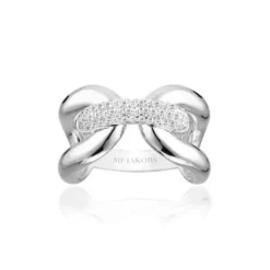 Sif Jakobs Ringe-Capri Tre Ring - SJ-R62016-CZ-SS