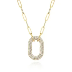 Sif Jakobs Halsketten-Capri Uno Halskette - SJ-N62014-CZ-YG