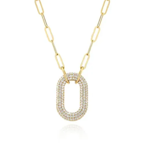 Sif Jakobs Halsketten-Capri Uno Halskette - SJ-N62014-CZ-YG