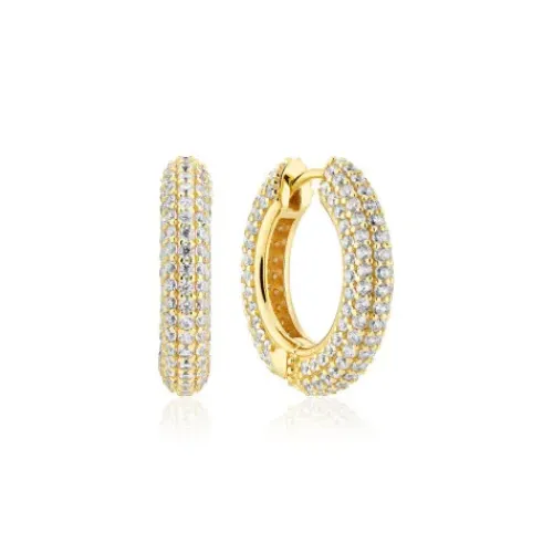 Sif Jakobs Ohrringe-Carrara Medio Ohrringe - SJ-E2474-CZ-YG