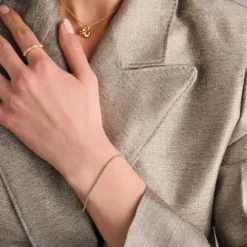 Sif Jakobs Armbänder-Ellera Armband - SJ-B2869N-TQCZ-YG