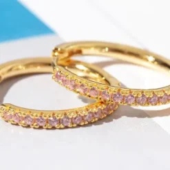 Sif Jakobs Ohrringe-Ellera Grande Ohrringe - SJ-E2869-PK(YG)