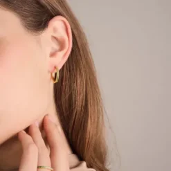 Sif Jakobs Ohrringe-Ellera Grande Ohrringe - SJ-E2869-GGR-YG