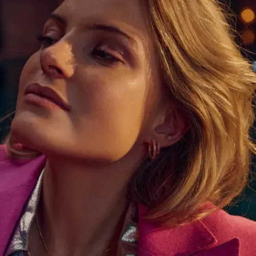 Sif Jakobs Ohrringe-Ellera Grande Ohrringe - SJ-E2869-GPK