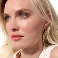 Sif Jakobs Ohrringe-Ellera Ovale Sette Ohrringe - SJ-E2417-CZ-YG