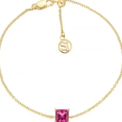 Sif Jakobs Armbänder-Ellera Quadrato Armband - SJ-B42274-PKCZ-YG
