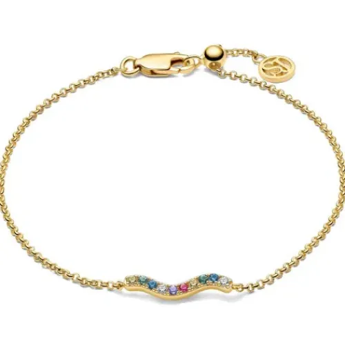 Sif Jakobs Armbänder-Ellera Waves Armband - SJ-B3859-XCZ-YG