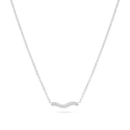 Sif Jakobs Halsketten-Ellera Waves Pianura Halskette - SJ-N3859