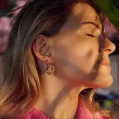 Sif Jakobs Ohrringe-Ellisse Carezza Ohrstecker - SJ-E2350-CHCZ-YG