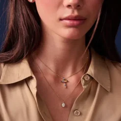 Sif Jakobs Ohrringe-Ellisse Carezza Ohrstecker - SJ-E2350-CZ-YG