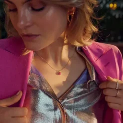 Sif Jakobs Halsketten-Ellisse Carezza Halskette - SJ-N2353-PKCZ-YG