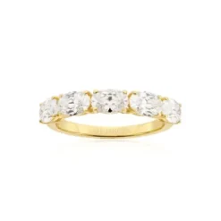Sif Jakobs Ringe-Ellisse Cinque Ring - SJ-R2341-CZ-YG