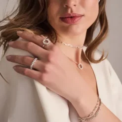 Sif Jakobs Ringe-Ellisse Cinque Ring - SJ-R2341-CZ