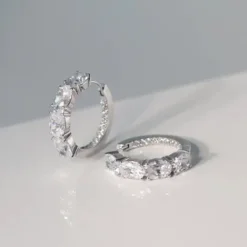 Sif Jakobs Ohrringe-Ellisse Creolen - SJ-E2315-CZ