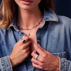 Sif Jakobs Ringe-Ellisse Grande Ring - SJ-R2342-BLCZ