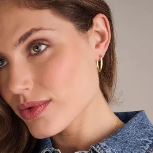 Sif Jakobs Ohrringe-Ellisse Pianura Piccolo Ohrringe - SJ-E2312-YG