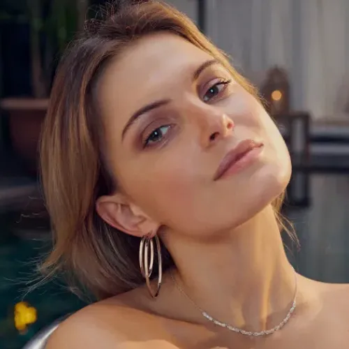 Sif Jakobs Ohrringe-Ellisse Pianura Medio Ohrringe - SJ-E2313