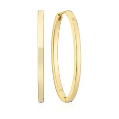 Sif Jakobs Ohrringe-Ellisse Pianura Medio Ohrringe - SJ-E2313-YG