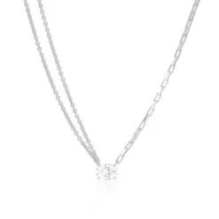 Sif Jakobs Halsketten-Ellisse Uno Halskette - SJ-N2331-CZ