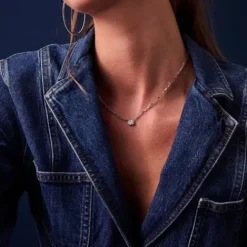 Sif Jakobs Halsketten-Ellisse Uno Halskette - SJ-N2331-CZ