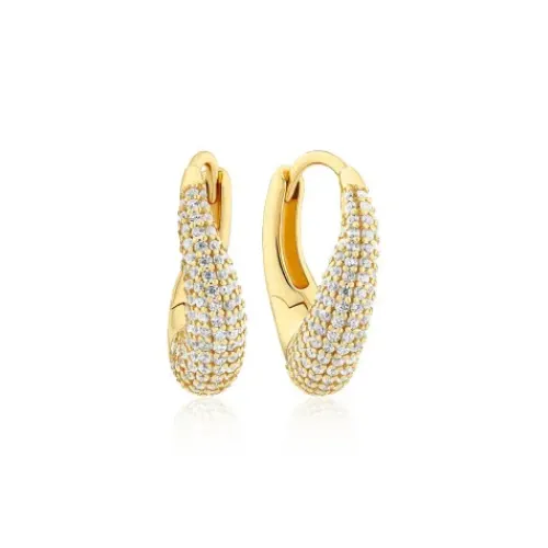 Sif Jakobs Ohrringe-Glorenza Piccolo Ohrringe - SJ-E2482-CZ-YG