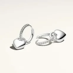 Sif Jakobs (Kette mit) Herz-Julia Creolen - SJ-E2612-CZ