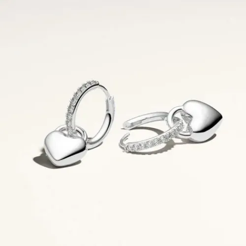 Sif Jakobs (Kette mit) Herz-Julia Creolen - SJ-E2612-CZ