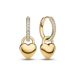 Sif Jakobs (Kette mit) Herz-Julia Creolen - SJ-E2612-CZ-YG