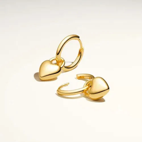 Sif Jakobs (Kette mit) Herz-Julia Creolen - SJ-E2612-YG