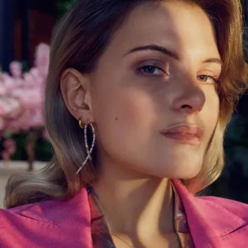 Sif Jakobs Ohrringe-Livigno Lungo Ohrringe - SJ-E2368-XCZ-YG