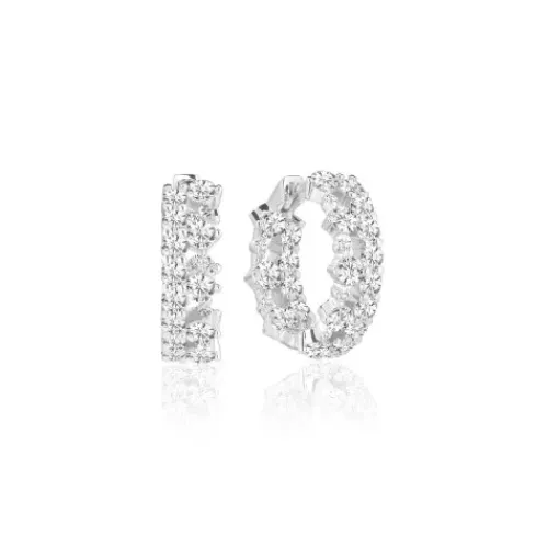 Sif Jakobs Ohrringe-Livigno Piccolo Creolen - SJ-E2363-CZ