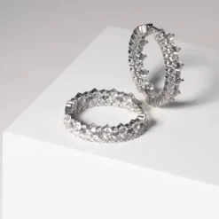 Sif Jakobs Ohrringe-Livigno Piccolo Creolen - SJ-E2363-CZ