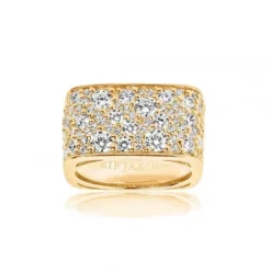 Sif Jakobs Ringe-Novara Quadrato Ring - SJ-R1060-CZ(YG)