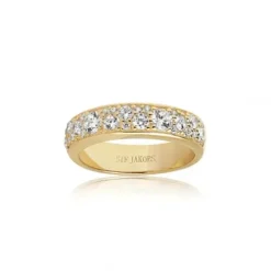 Sif Jakobs Ringe-Novara Uno Ring - SJ-R1062-CZ(YG)