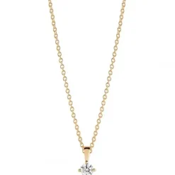 Sif Jakobs Halsketten-Princess Piccolo Halskette - SJ-P4MMRD-CZ-YG-45