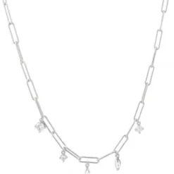 Sif Jakobs Halsketten-Rimini Halskette - SJ-N22122-CZ-SS