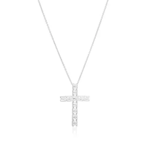 Sif Jakobs (Kette mit) Kreuz-Roccanova Croce Halskette - SJ-N2396-CZ