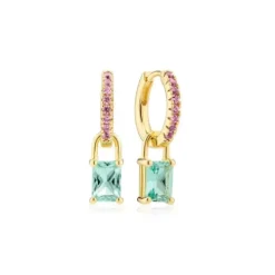 Sif Jakobs Ohrringe-Roccanova Ohrringe - SJ-E42253-TQPK-YG