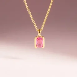 Sif Jakobs Halsketten-Roccanova Piccolo Halskette - SJ-N42260-PKCZ-YG