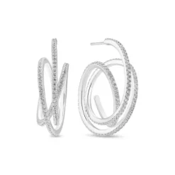 Sif Jakobs Ohrringe-Spirale Piccolo Ohrringe - SJ-E2591-CZ