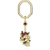 Swarovski Schlüsselring-Chinese Zodiac Schlüsselanhänger Drache Gelb Gold - 5678185
